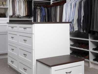 floor based closet