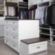 floor based closet